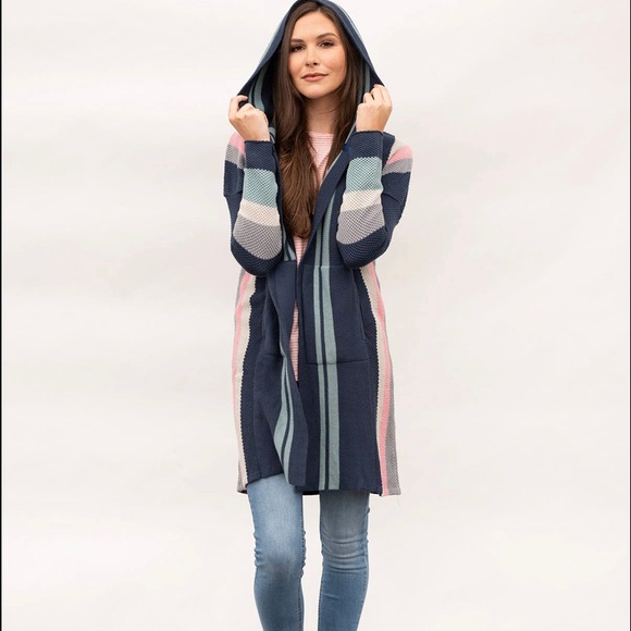 Evy’s Tree Rory In Navy Multicolor  NWT - Picture 2 of 6